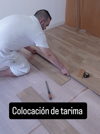 colocacionde tarima